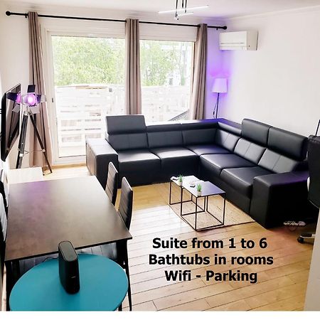 Suite From 1 To 6 - Bathtubs In Rooms - Air Conditioned Residential Appartement - Self-Arrival - Wifi - Netflix Disney - Kitchen - Laundry - Parking 亞維農 外观 照片